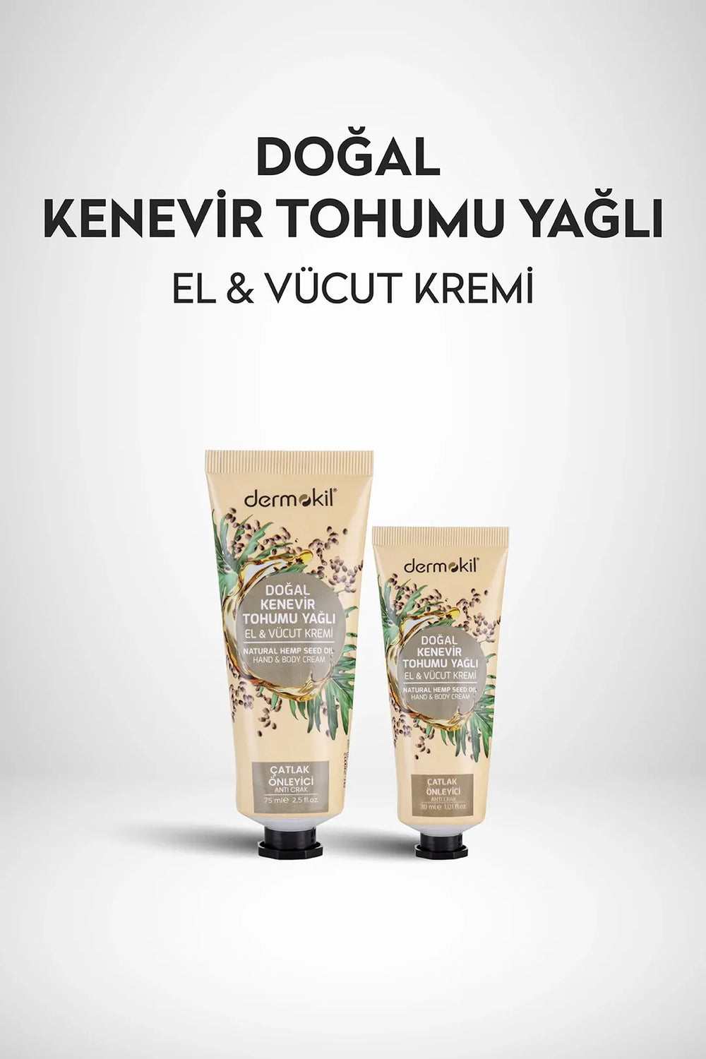 Dermokil Hemp Seed Oil Hand & Body Cream Deep Moisture 75 ml