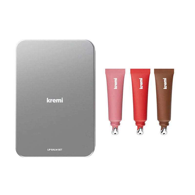 Kremi Lip Vitamin Balm Set Hydrating Lip Care 3 x 13 ml