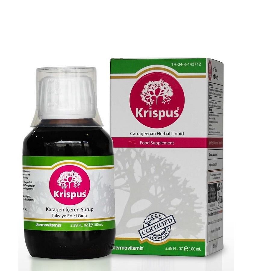 Krispus Carrageenan Herbal Liquid Soothing Botanical Blend 100ml