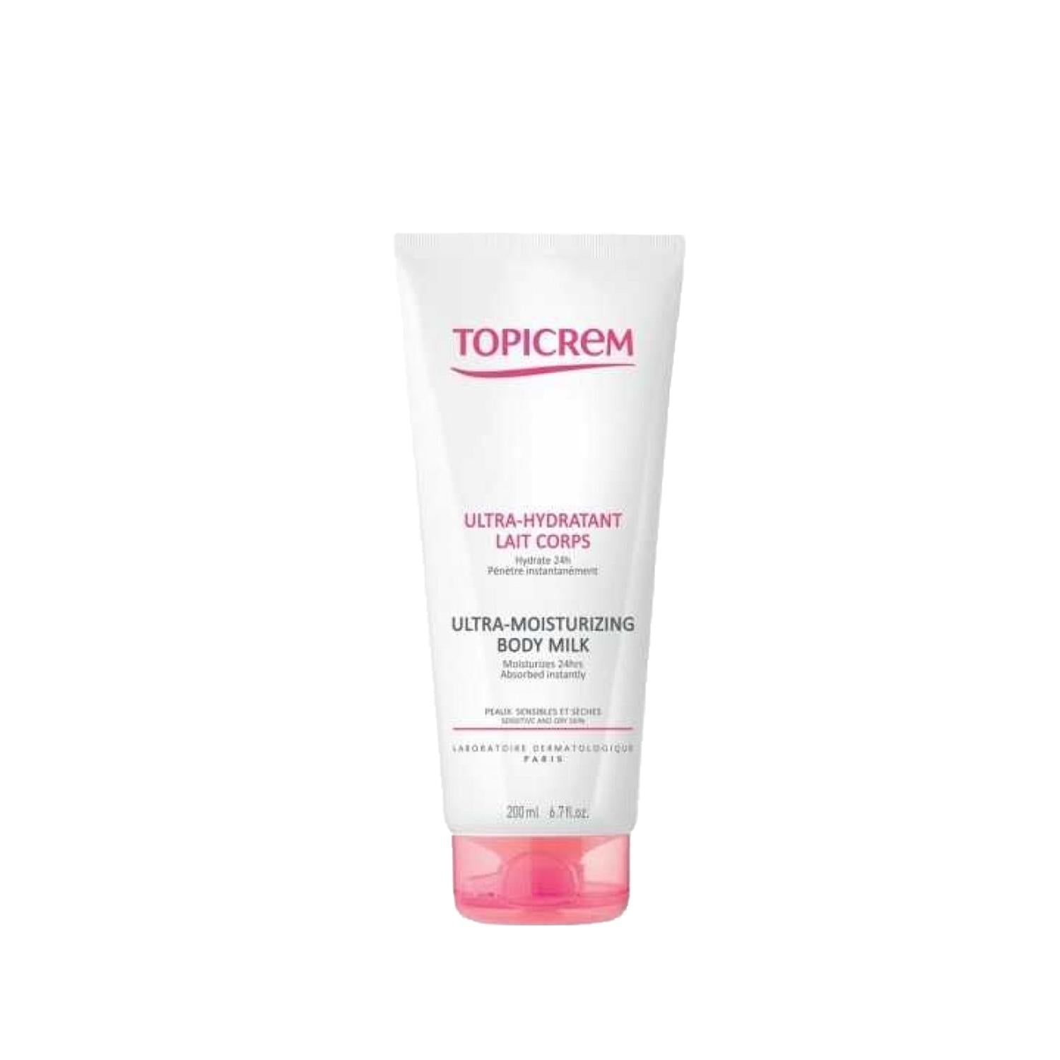 Topicrem Ultra-Moisturizing Body Lotion For Dry, Sensitive Skin | Intense Hydration, Lasting Relief | 200ml Topicrem Body Lotion: Ultra Moisturizing for Dry, Sensitive Skin body lotion, ultra moisturizing lotion, dry skin lotion, sensitive skin lotion, body care moisturizer, Topicrem lotion, intense hydration body lotion, moisturizing lotion, dry skin, sensitive skin, body care, skin hydration, skin moisturizer, lotion for women, lotion for men, daily moisturizer, hydrating lotion, skin care, beauty, person