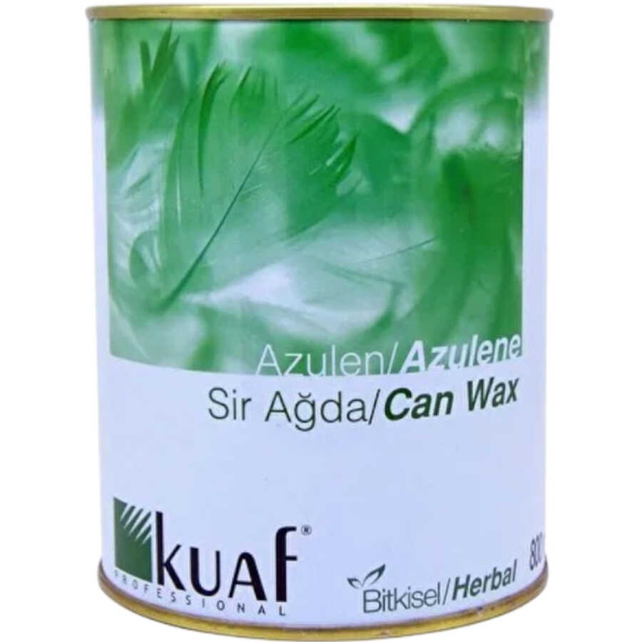 Kuaf Azulen Canned Liposoluble Wax for Smooth Skin 800 ml