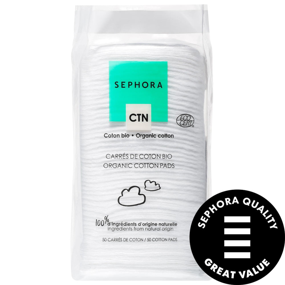 Sephora Organic Cotton Pads - Gentle Makeup Remover, Vegan & Hypoallergenic Organic Cotton Pads - Gentle & Eco-Friendly Makeup Remover organic cotton pads, makeup remover pads, GOTS certified cotton, vegan skincare products, hypoallergenic skincare, natural skincare, eco-friendly skincare, sensitive skin solutions, cruelty-free beauty products, sustainable beauty
