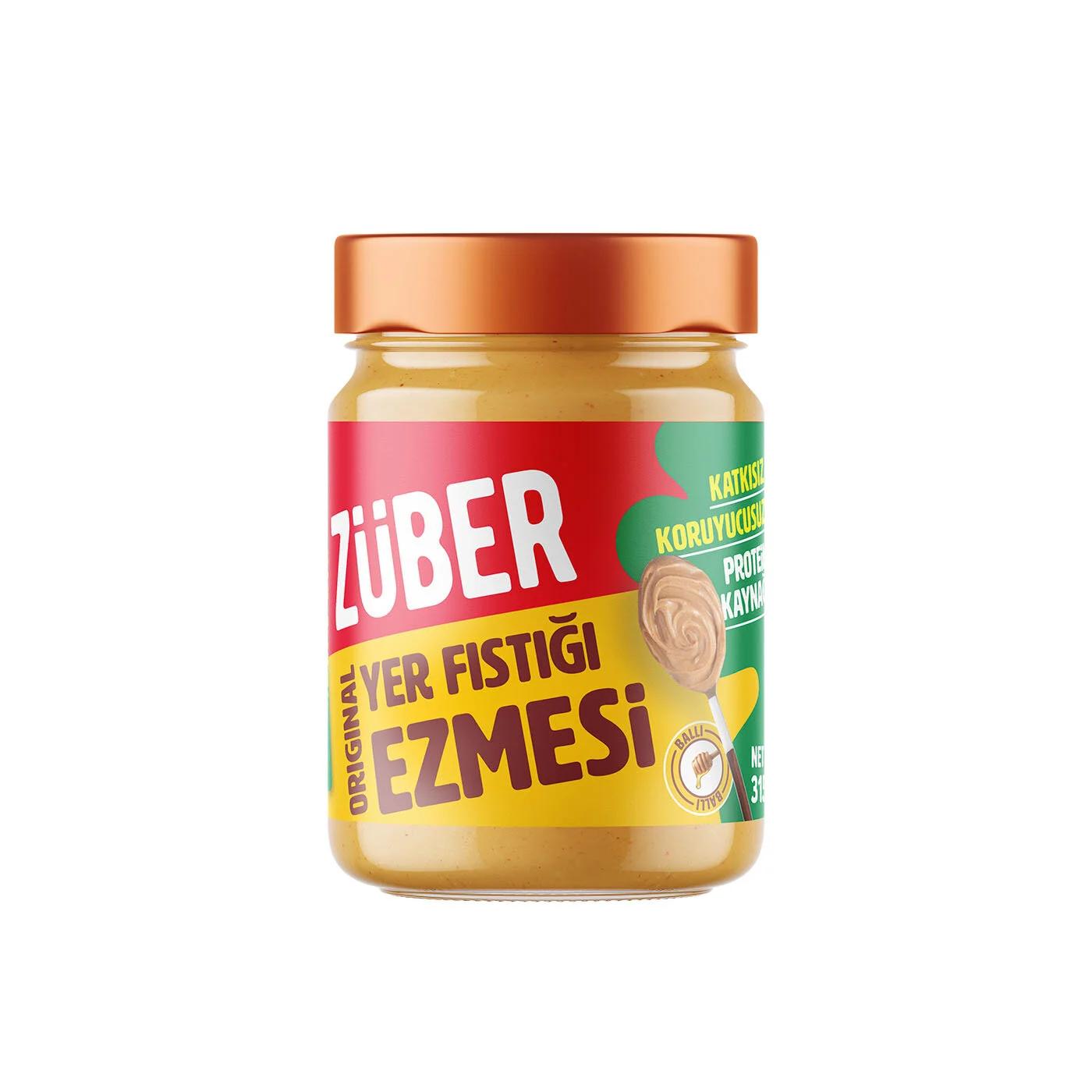 Zuber Original Peanut Butter Creamy Spread 315g
