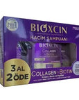 Bioxcin Collagen Biotin Volumizing Shampoo: Strengthens, Repairs & Promotes Hair Growth - Paraben & Silicone Free - 300ml Bioxcin Collagen Biotin Shampoo: Volumize & Strengthen Hair Collagen Biotin Shampoo, Hair volumizing shampoo, Hair strengthening shampoo, Biotin shampoo for hair growth, Paraben free shampoo, Silicone free shampoo, Amino acid shampoo, Shampoo for thinning hair, collagen, biotin, amino acids, hair volume, hair growth, hair thickness, paraben-free, silicone-free, hair care, hair repair, he