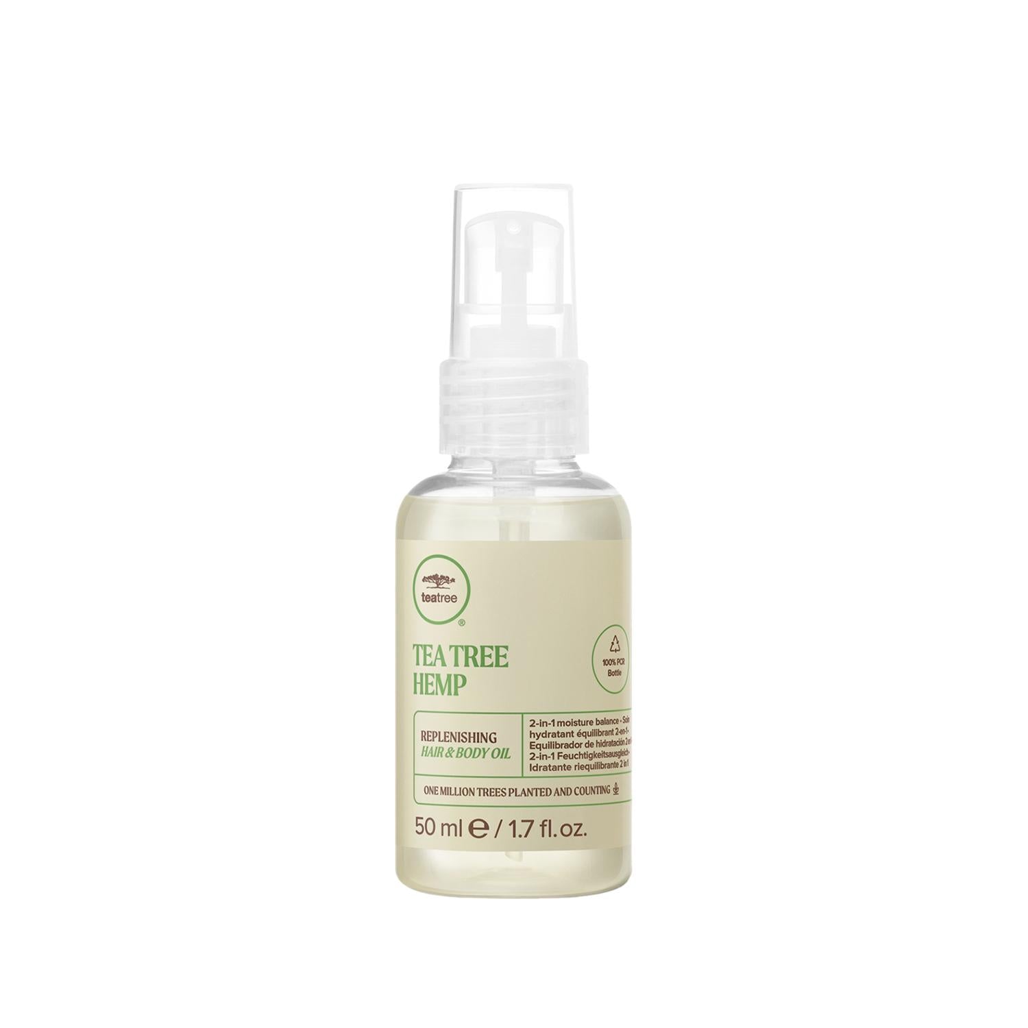 Tea Tree Hemp Multipurpose Hair &amp; Body Oil 50 ml