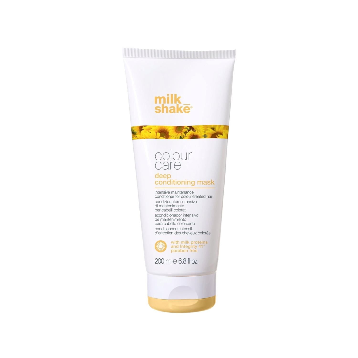 milk_shake Deep Conditioning Hair Mask for Colored Hair - 200ml, Nourishing and Colour Protecting Treatment milk_shake Deep Conditioning Hair Mask for Colored Hair deep conditioning hair mask, colored hair care, hair nourishment, milk_shake Colour Care, intense hair treatment, hair mask for colored hair, color protect hair mask, nourishing hair treatment, hair care for dry hair, hair care for damaged hair, milk_shake hair products, colour care hair mask, hair treatment for color-treated locks