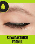 Maybelline New York Matte Black Tattoo Liner Ink Pen - Waterproof & Long Lasting Eyeliner for Precise Application Maybelline New York Matte Black Eyeliner Pen - Waterproof & Long Lasting Matte Black Eyeliner, Tattoo Liner Ink Pen, Waterproof Eyeliner, Maybelline New York Eyeliner, Long Lasting Eyeliner, Eyeliner Pen, Precise Eyeliner, Dramatic Eye Looks, Smudge-Proof Makeup, Easy Application Makeup, Cosmetics, Makeup Essentials, Eye Makeup, Beauty Products