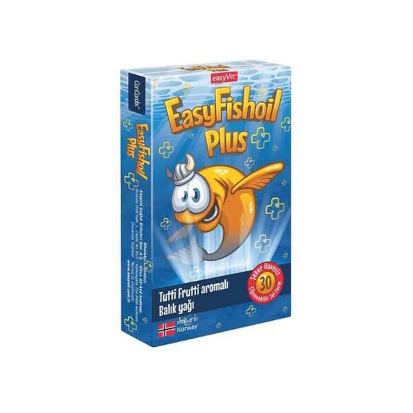 EasyFishoil Plus: Chewable Omega-3 Fish Oil for Kids - Tutti Frutti Flavor, EPA & DHA - Easy to Take Fish Oil - image 2