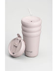 Stevig Bubble Stainless Steel Thermos in Soft Quartz 600 ml