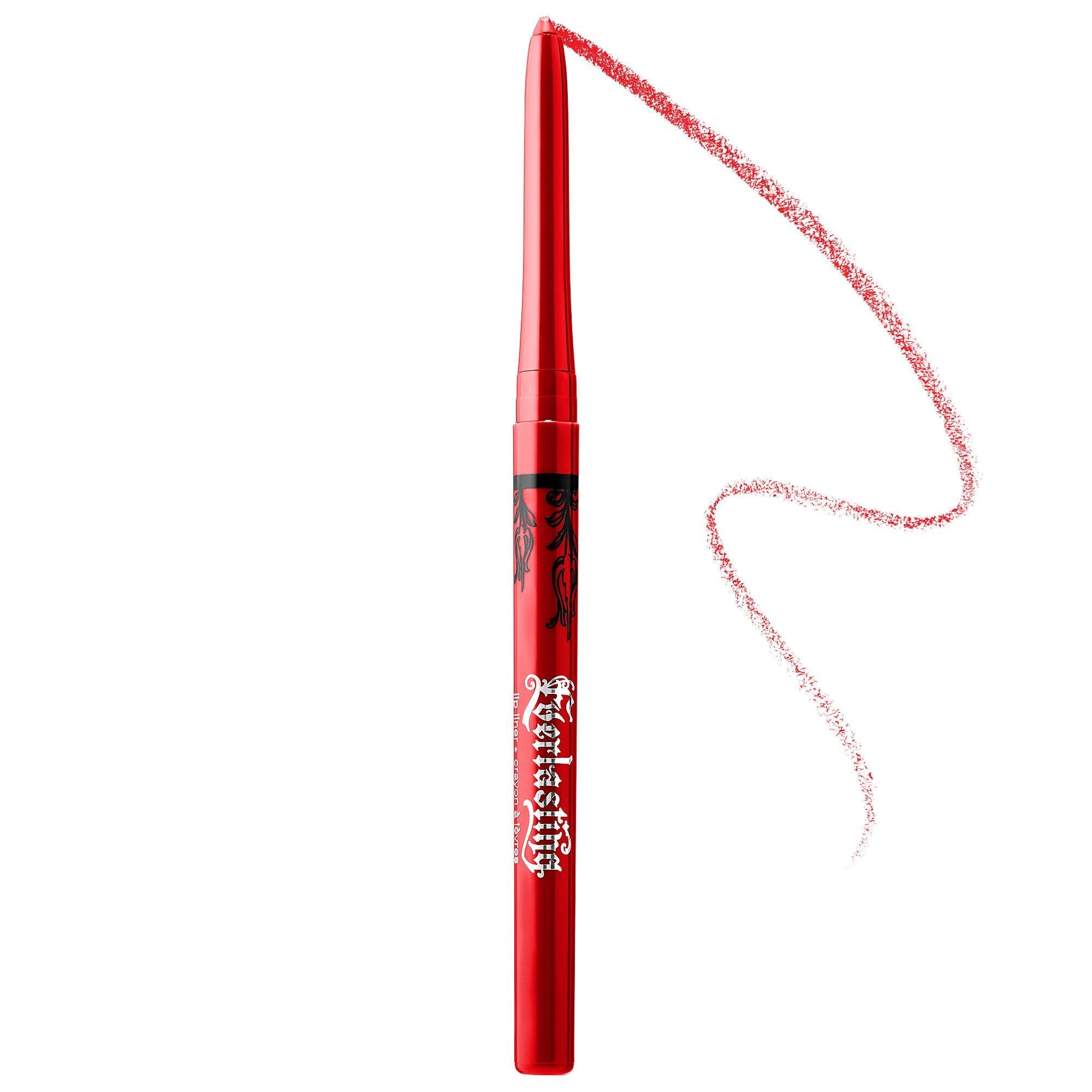 KVD Vegan Beauty Everlasting Lip Liner: Long-Lasting, Weightless Vegan Lip Contour Pencil for All Day Wear - Smudge Proof, Highly Pigmented KVD Vegan Lip Liner: Long Lasting, Weightless Color lip liner, long lasting lip liner, vegan lip liner, cruelty-free lip liner, weightless lip liner, lip liner for all day wear, highly pigmented lip liner, smudge proof lip liner, KVD Vegan Beauty lip liner, lip contour pencil, makeup, lip makeup, lip pencils, long-wear lip liner, comfortable lip liner, ethical beauty, b