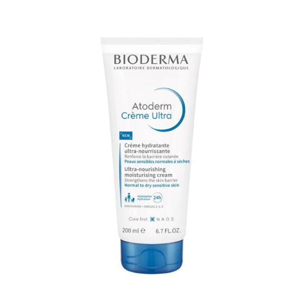 Bioderma Atoderm Ultra Moisturizing Cream for Dry Skin - Gentle, Non-Comedogenic, 6.76 fl oz Bioderma Atoderm Ultra Moisturizing Cream - 6.76 fl oz moisturizing cream, dry skin relief, Bioderma Atoderm Ultra, non-comedogenic moisturizer, gentle skincare, skincare for babies and adults, hydration, skin health, glycerin, niacinamide, tocopherol, face and body care
