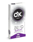 Okey Zero Slim Fit Ultra-Thin Condoms 10-Pack