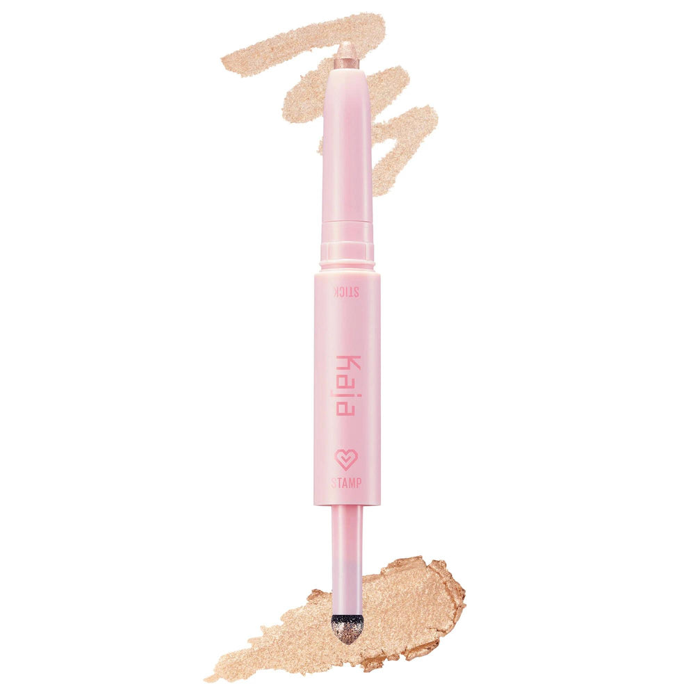 Wink Dazzle Dual-Ended Eyeshadow Stick - Clean Beauty, Cruelty-Free Makeup with Creamy Eyeshadow & Glitter Stamp Wink Dazzle Clean Beauty Eyeshadow Stick - Dual-Ended Makeup dual-ended eyeshadow stick, glitter stamp, clean beauty makeup, cruelty-free cosmetics, gluten-free makeup products, Wink Dazzle, makeup for busy mornings, travel makeup, easy eye makeup, creamy eyeshadow, moisturizing makeup, ethical beauty products