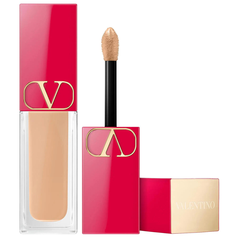 Very Valentino 24 Hour Wear Hydrating Concealer - Long-Lasting, Creamy Formula for Radiant Finish Very Valentino Hydrating Concealer - Long-Lasting Radiant Finish hydrating concealer, long-lasting concealer, medium coverage concealer, creamy concealer, radiant finish concealer, makeup, face makeup, concealer, normal skin, dry skin, combination skin, everyday makeup, special occasion makeup, long-lasting makeup, hydrating makeup, creamy formula, radiant finish, Very Valentino