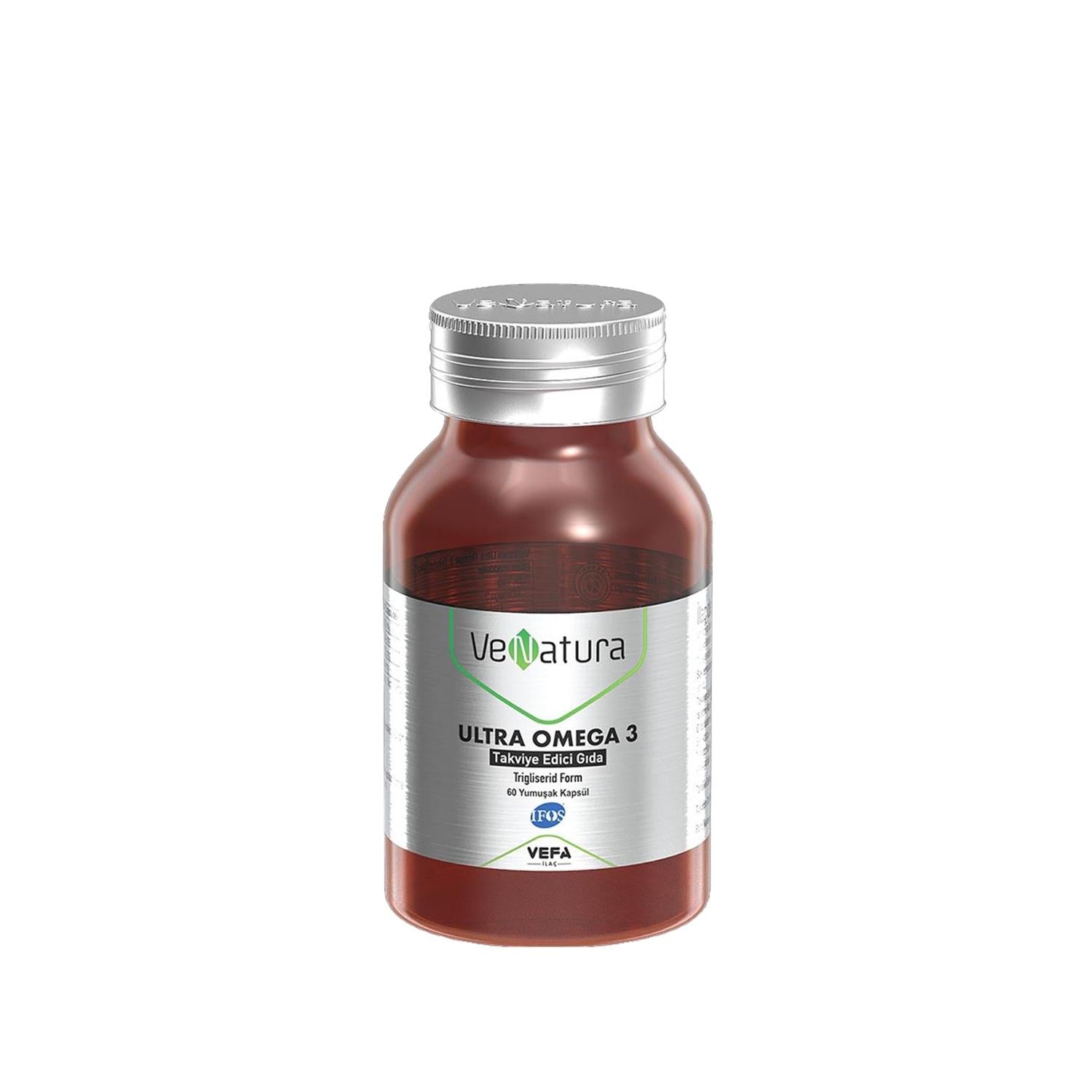 VeNatura Ultra Omega 3 Dietary Supplement - 60 Capsules for Heart & Brain Health VeNatura Ultra Omega 3 - Omega 3 Supplement for Heart Health Omega 3 supplement, Dietary supplement, VeNatura Ultra Omega 3, Omega 3 capsules, Health supplement, Heart health support, Brain health support, Dietary support, VeNatura brand, Capsule supplement, Omega-3 fatty acids, Health and wellness, Nutrition supplement
