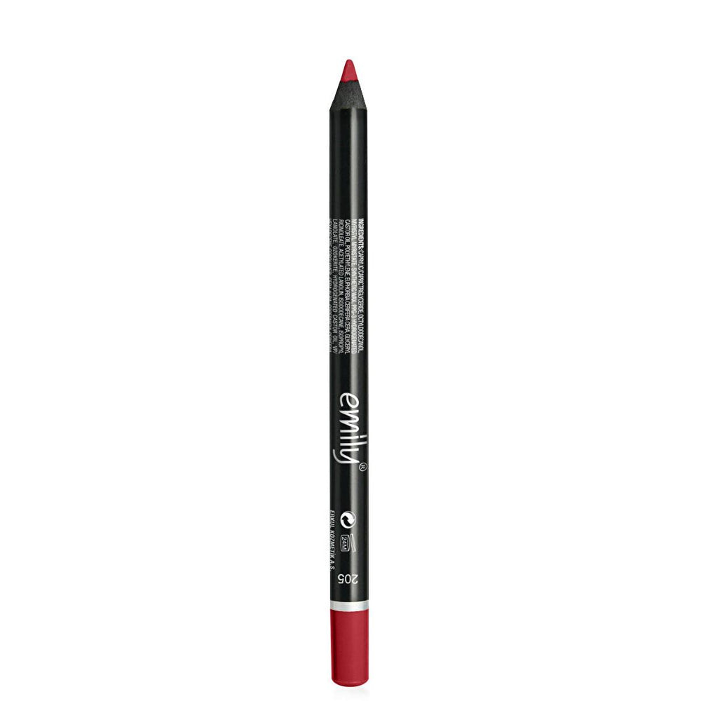 Emily Long Lasting Lip Pencil - Durable Cosmetic Pencil for Precise Lip Color - Lip Liner