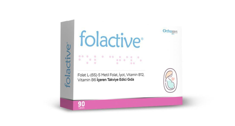 Folactive Dietary Supplement - 90 Tablets for Nutritional Support and Health Benefits - Vitamin & Supplement