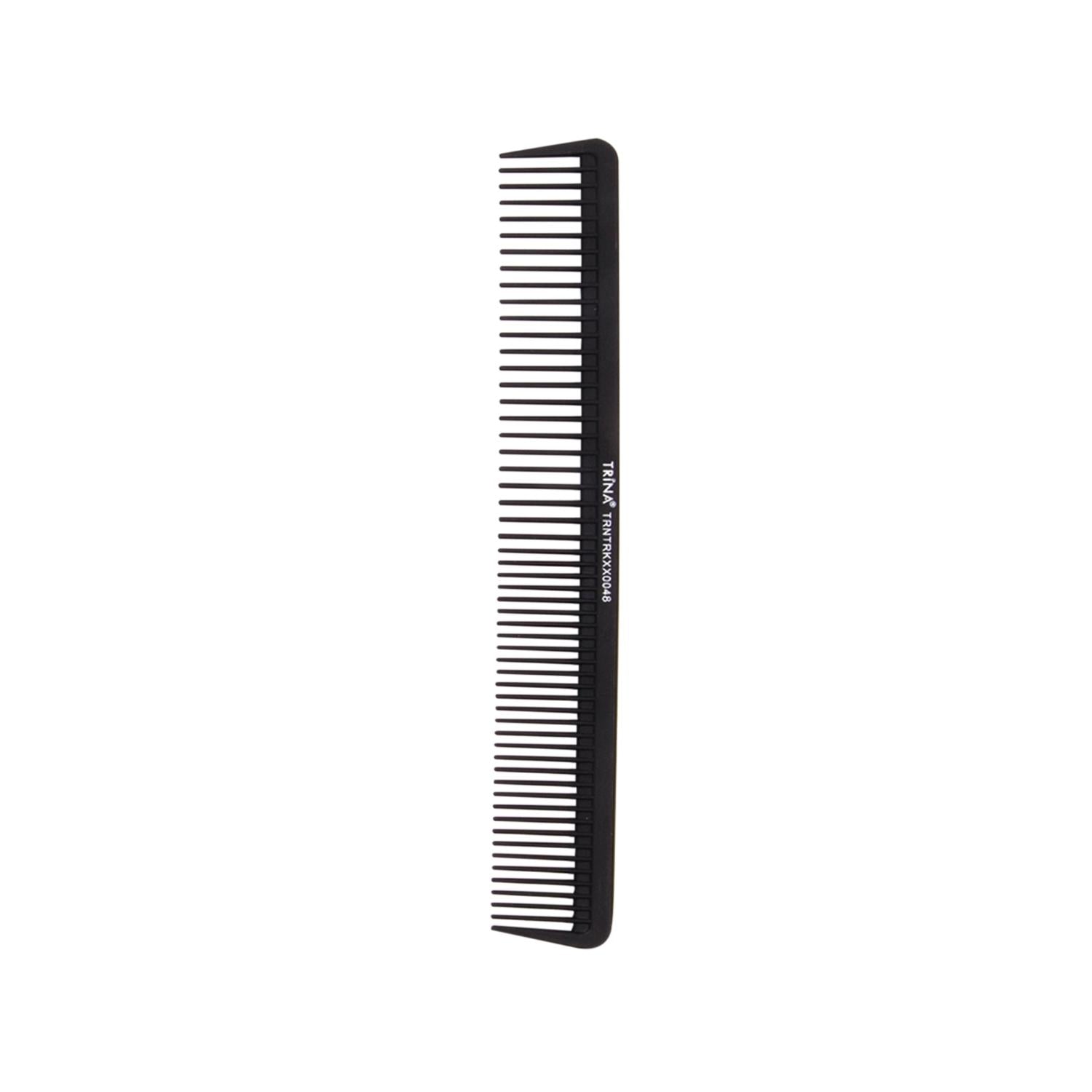 Trina Karbon Tarak 48 - Carbon Hair Comb for Gentle Detangling - High-Quality, 48 Teeth, Durable Hair Care Tool Trina Karbon Tarak 48 - Premium Carbon Hair Comb carbon hair comb, Trina Karbon Tarak, 48 teeth comb, hair detangling tool, high-quality hair comb, hair care, detangling comb, carbon comb, hair styling tool, gentle detangling, durable hair comb