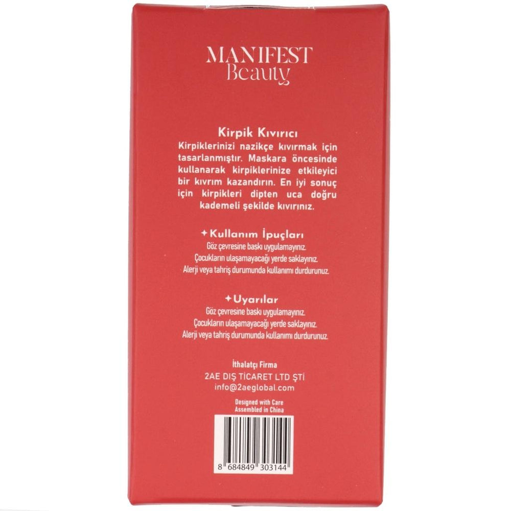 Manifest Beauty Eyelash Curler for Lifted Lashes