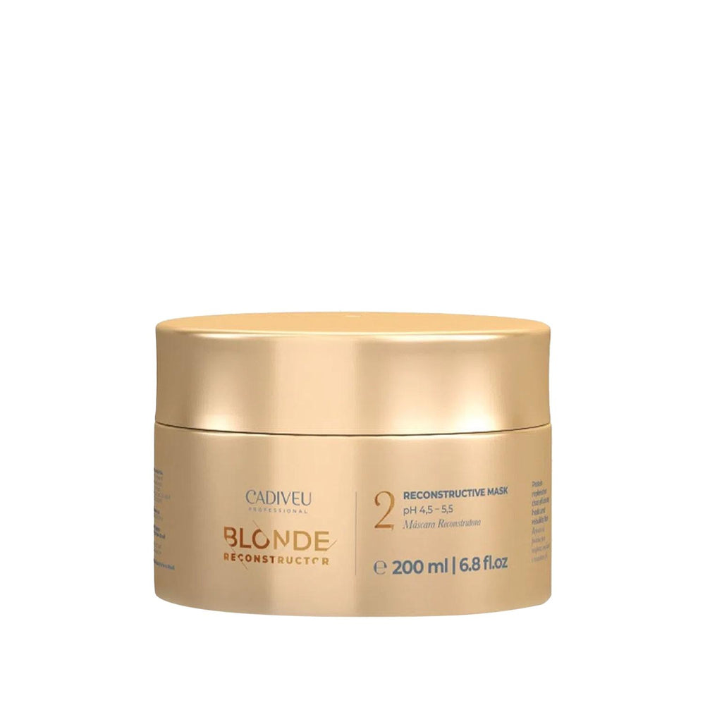 Cadiveu Cadiveu Blonde Reconstructor Hair Mask - Nourishing Treatment for Blonde Hair, 200ml - Hair Mask