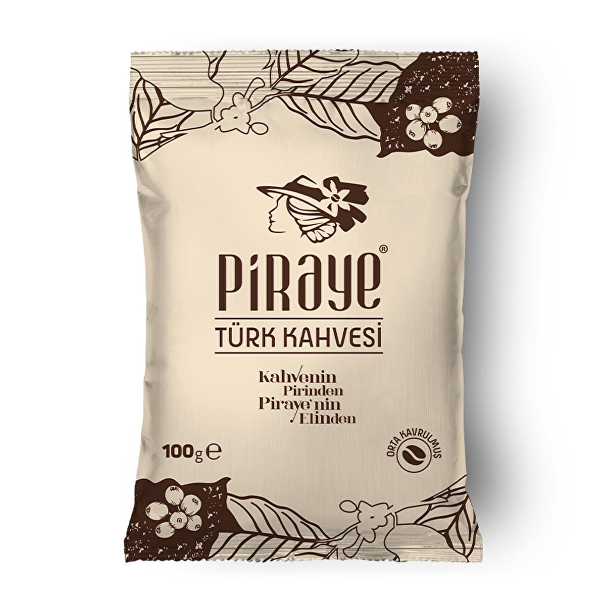 Piraye Turkish Coffee, 100g - Medium Roast, Specialty Coffee Beans for Traditional Brewing Piraye Turkish Coffee - Medium Roast Specialty Beans Turkish Coffee, Traditional Coffee, Medium Roast Coffee, Specialty Coffee, Gourmet Coffee, Coffee Beans, Turkish Coffee Blend, Coffee Enthusiasts, Traditional Brewing, Cultural Heritage, High-Quality Coffee, Gift Ideas, Coffee Lovers
