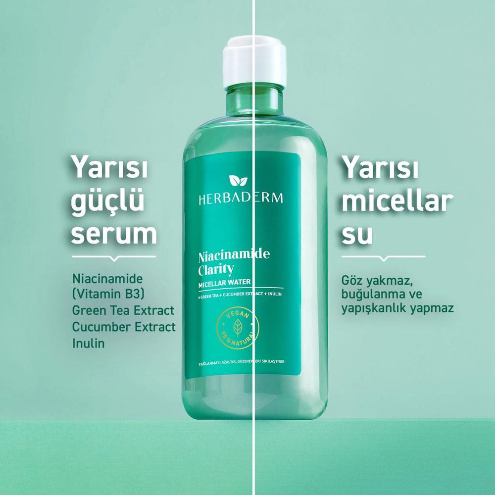 Herbaderm Niacinamide Clarity Micellar Water 500 ml
