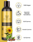 Ashley Joy Color Protecting Shampoo for Blonde, Highlighted Hair | Sunflower & Jojoba | Repair & Shine | Extend Color Vibrancy Ashley Joy Color Protect Shampoo | Blonde & Highlighted Hair shampoo for dyed light hair, color protecting shampoo, sunflower jojoba shampoo, argan oil hair treatment, hair repair shampoo, Ashley Joy Shampoo, shampoo for damaged colored hair, kinoa chia hair shampoo, blonde hair shampoo, shampoo, hair care, color treated hair, light hair, blonde hair, highlighted hair, dyed hair, su