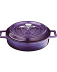 Lava Mor Cast Iron Multi-Purpose Cookware - 11 Inch Round Enamel Coated Pot with Integrated Handle, Oven Safe, - view 3