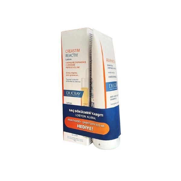 Ducray: Hair Loss Treatment Set with Creastim Reactiv Lotion & Anaphase Shampoo - Stimulate Growth, Strengthen Hair, Prevent Thinning - image 2