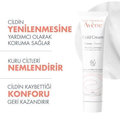 Avene Cold Creme Moisturizing Cream for Dry Skin - Soothing, Vitamin A Rich, Gentle Skincare for All Ages - image 5
