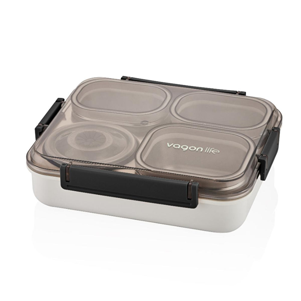 Vagon Life 1200ml Stainless Steel Lunch Box - Leakproof Bento Box with Compartments for Fresh Food Storage, Durable Metal Food Container Vagon Life Stainless Steel Lunch Box - Bento Box with Compartments stainless steel lunch box, bento box, food container, lunch box with compartments, leak proof lunch box, reusable lunch box, food storage container, metal lunch box, lunch box, food storage, stainless steel container, bento, meal prep, lunch, reusable container, durable lunch box, leakproof, compartments, f