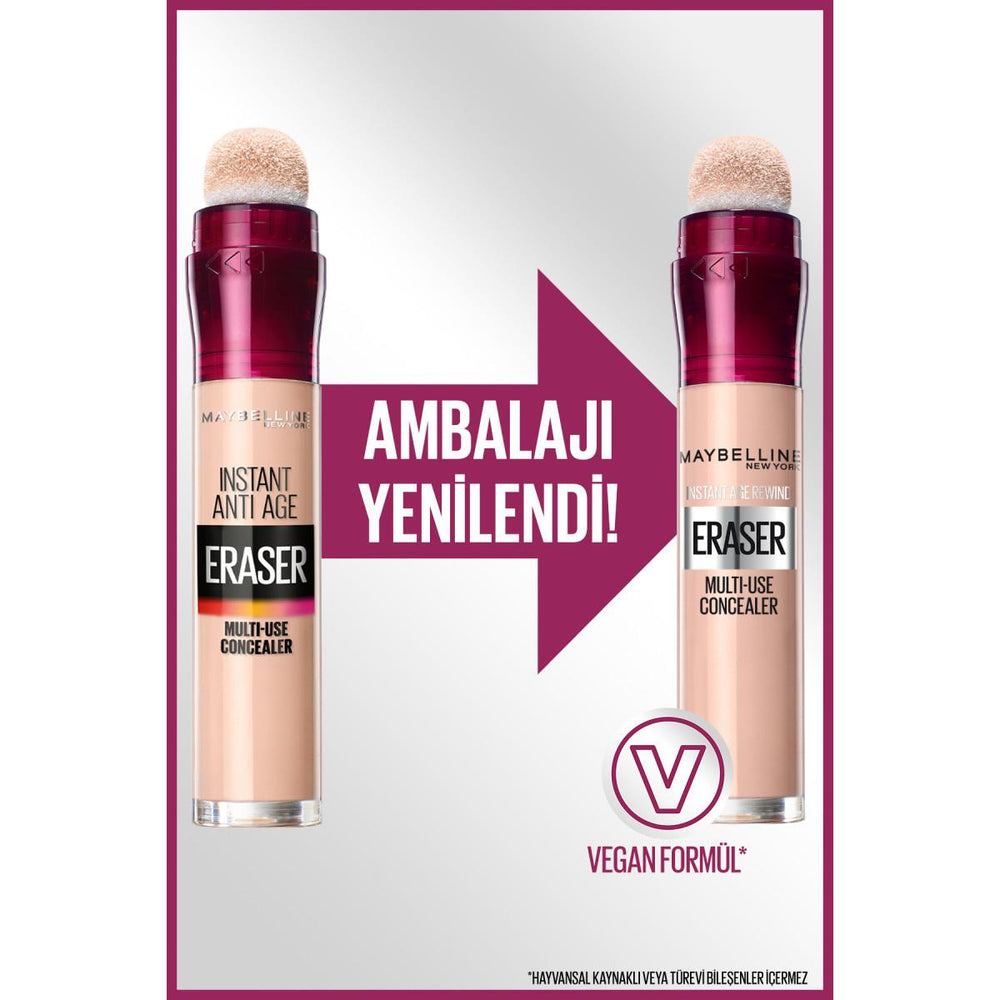 Maybelline Instant Anti Age Eraser Concealer - High Coverage, Anti-Aging, Brightening Under-Eye Coverage - view 6