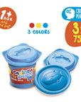 Carioca Modeling Dough for Kids - 3 Colors x 75g, Non-Toxic, Air-Dry, Creative Play Material for Children Aged 1+ - view 4