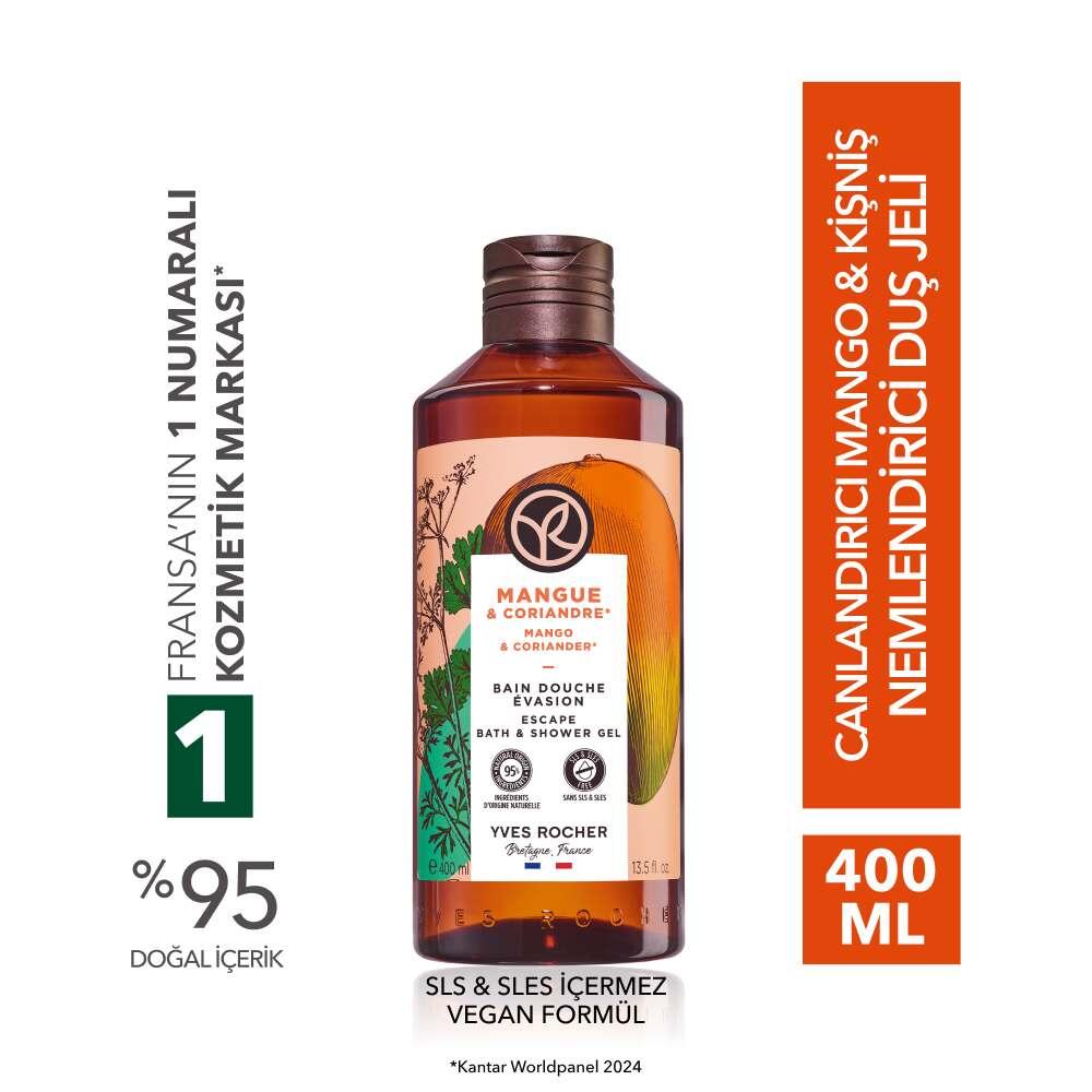 Mango & Coriander Moisturizing Shower Gel for Refreshing Skin