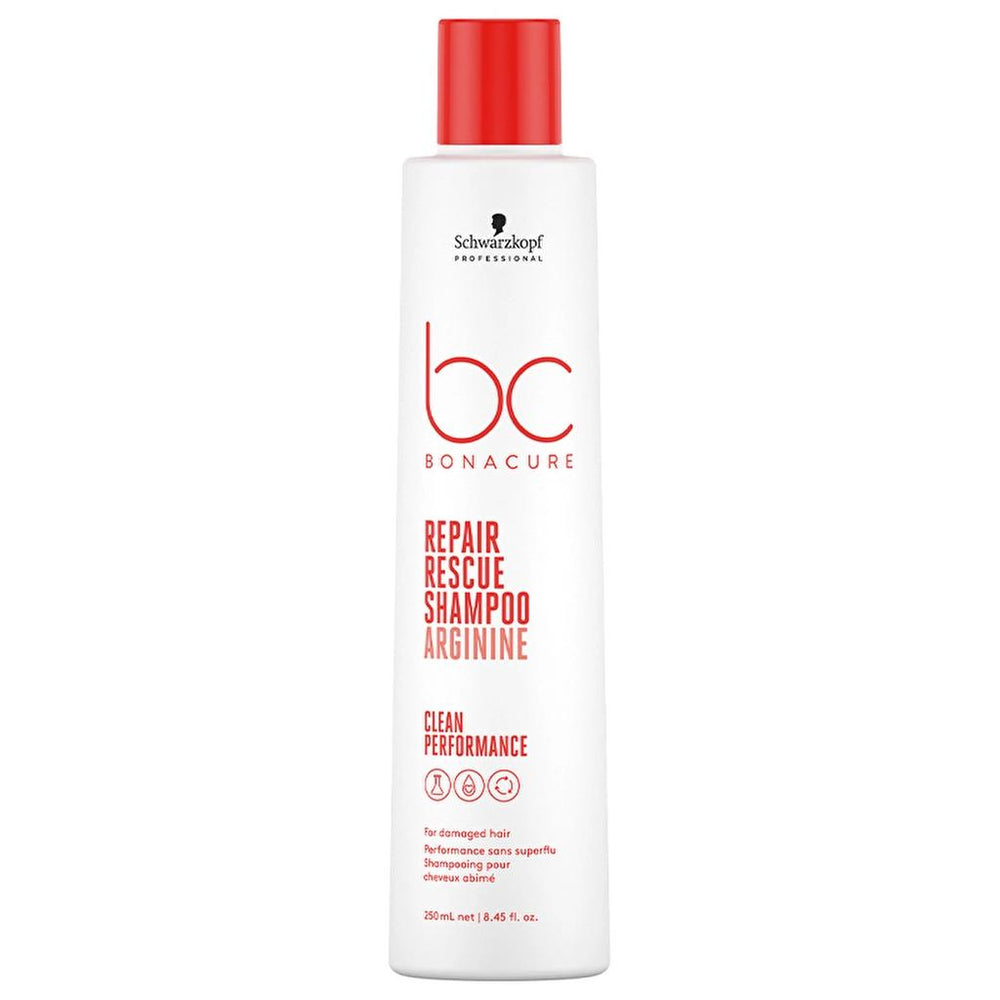Bonacure Clean Repair Rescue Shampoo for Damaged Hair 250ml