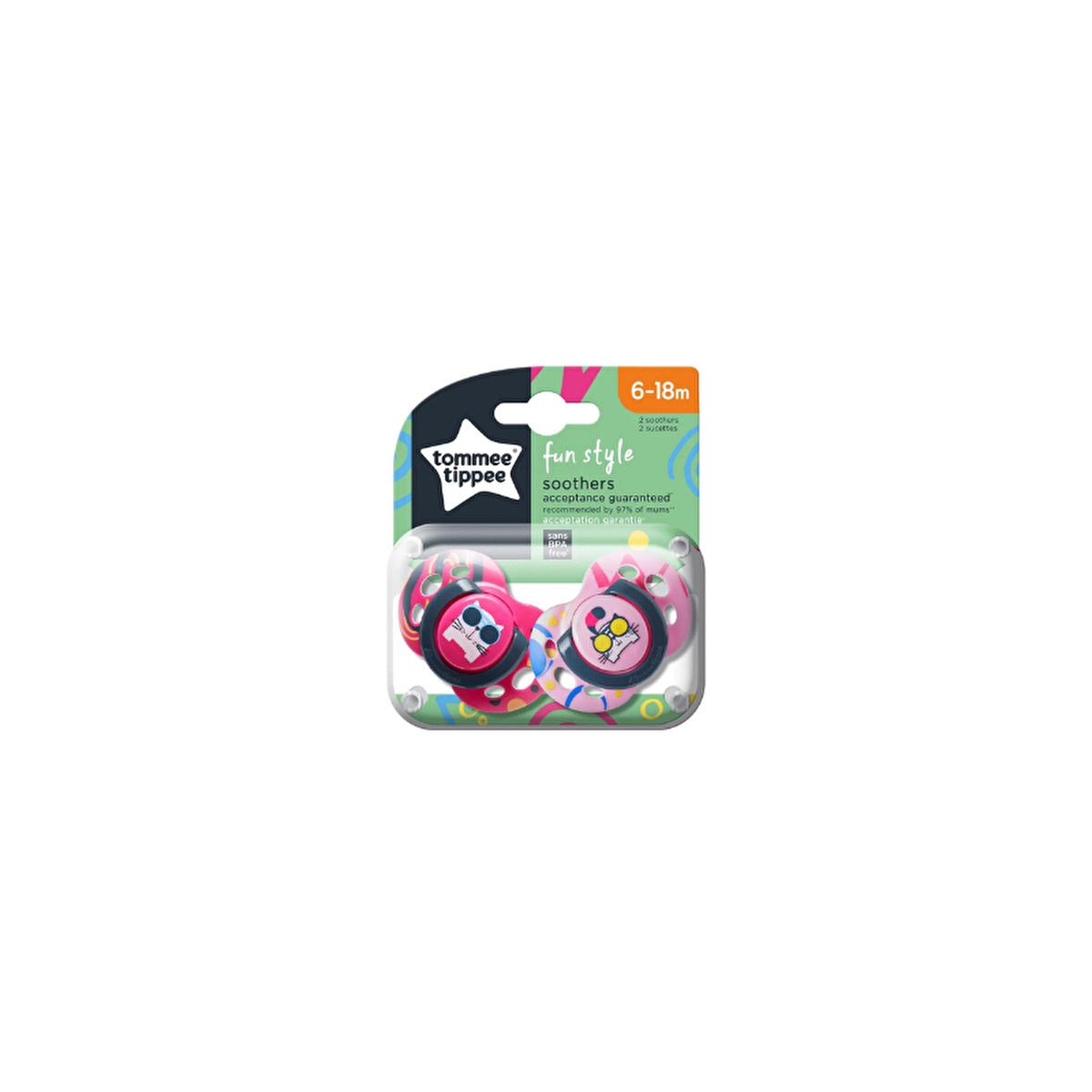 Tommee Tippee Orthodontic Baby Pacifier 18-36 Months - 2-Pack, BPA-Free, Super Soft Silicone - image 5