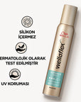 Wella Wellaflex Invisible Hold Extra Strong Hair Mousse - Vegan, 24-Hour Hold, Lightweight Hair Styling Product - Hair Spray