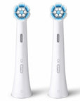 Oral-B Oral-B iO Gentle Care Toothbrush Heads - 2 Pack for Sensitive Teeth and Gums - Toothpaste