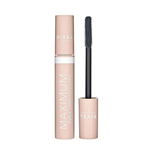 Rival De Loop Maximum Eyes & Lash Mascara Siyah 13 ml - Enhances Lashes, Clump-Free, Portable Rival De Loop Mascara for Dramatic Lashes Mascara, Rival De Loop, Maximum Eyes & Lash, Siyah, 13 ml, Cosmetic, Makeup, Eyelash Enhancement, Clump-Free, Portable, Beauty, Makeup Essentials, Eye Makeup, Lash Enhancement, Dramatic Lashes
