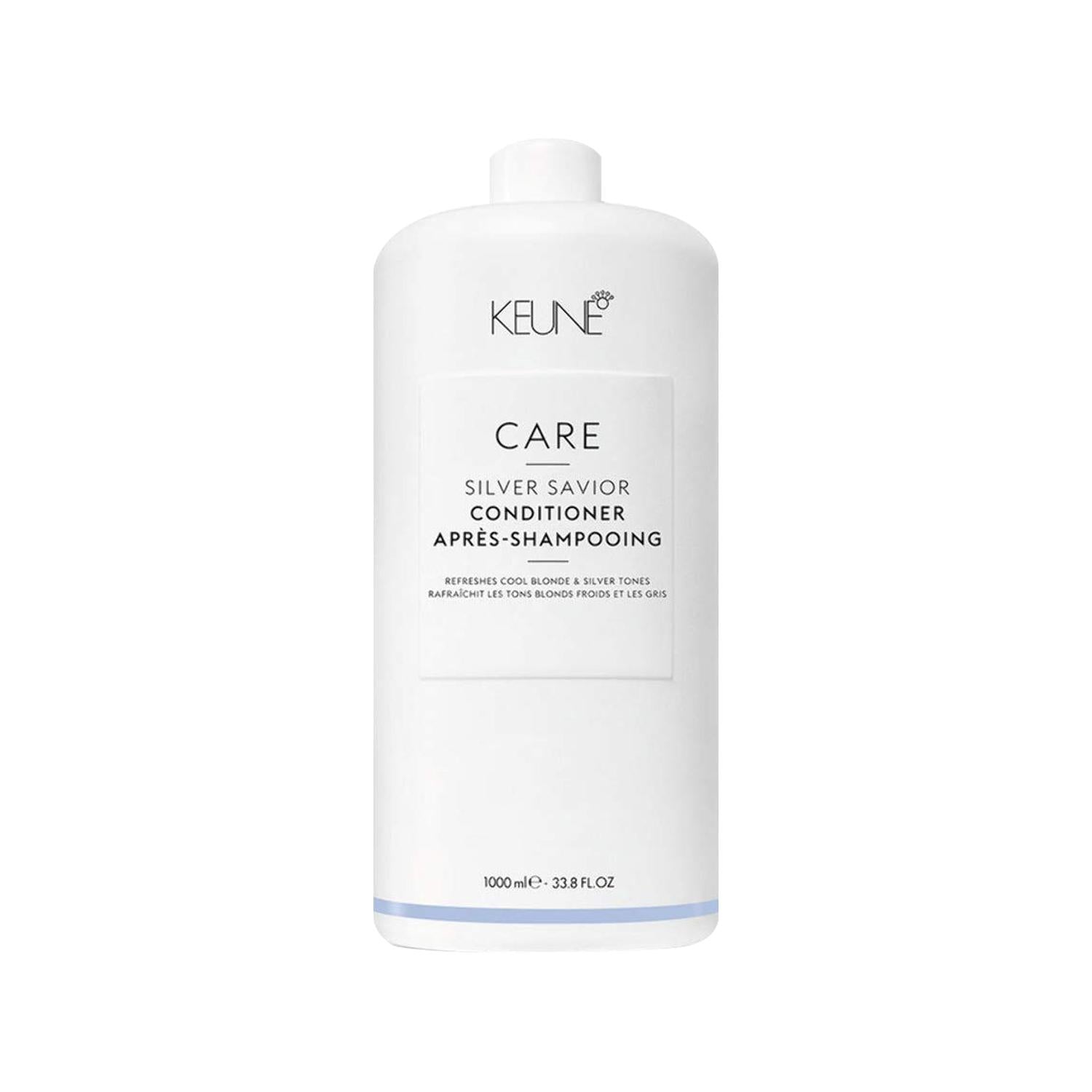 Keune Care Silver Savior Conditioner for Blonde &amp; Gray Hair 1000 ml
