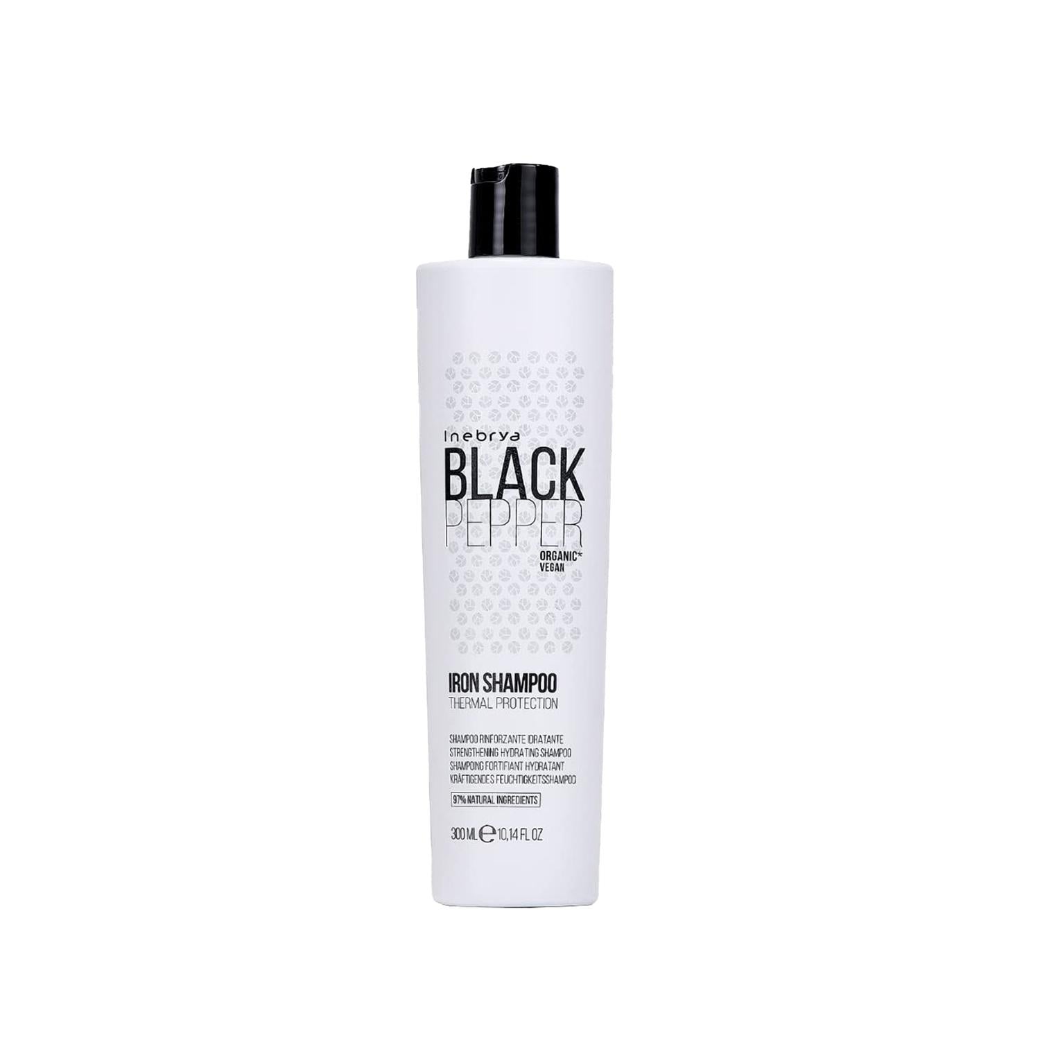 Inebrya Black Pepper Thermal Protection Shampoo - Strengthening, Heat Protecting Hair Care for All Hair Types Inebrya Black Pepper Thermal Protection Shampoo for Strengthening Hair Thermal Protection Shampoo, Black Pepper Shampoo, Strengthening Shampoo, Hair Care Products, Inebrya Black Pepper Shampoo, Hair Protection, Heat Protecting Shampoo, Healthy Hair Growth, Hair Strengthening, Black Pepper Hair Care, Thermal Damage Prevention, Hair Care Routine, Shampoo for All Hair Types