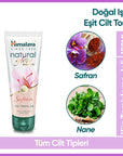 Himalaya Natural Glow Saffron Face Wash Gel - 3.38 fl oz, Gentle Skincare for Radiant Skin - view 3
