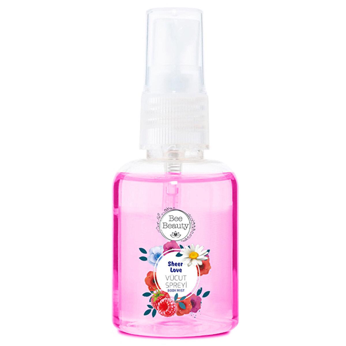 Bee Beauty Sheer Love Body Spray 50ml - Refreshing Natural Fragrance for Daily Use Bee Beauty Sheer Love Body Spray 50ml - Natural Fragrance body spray, natural fragrance, personal care, refreshing scent, light perfume, daily use, portable, travel-friendly, unique scent, uplifting experience