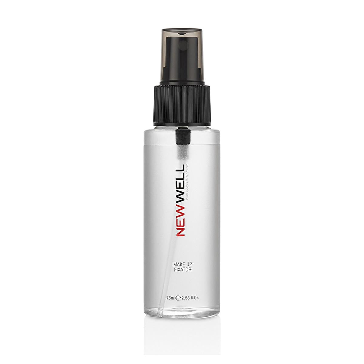 New Well Porcelain Makeup Fixing Spray 75ml - Long Lasting Makeup Setter for Oily Skin New Well Makeup Fixing Spray - 24 Hour Makeup Setter makeup fixing spray, makeup setter, long-lasting makeup, oily skin solution, special occasion makeup, waterproof makeup, 24 hour makeup, New Well, cosmetic, beauty product, makeup durability, setting spray