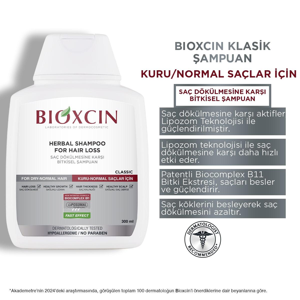 Bioxcin Botanical Shampoo for Hair Loss - Hypoallergenic, Paraben-Free, 10.14 fl oz Bioxcin Botanical Shampoo for Hair Loss - 10.14 fl oz Botanical shampoo for hair loss, Natural hair care products, Hypoallergenic shampoo, Paraben-free shampoo, Shampoo for sensitive scalp, Hair loss solution, Natural hair growth, Biocomplex B11, Liposome Technology, Dermatologically tested, Chemical-free hair care, Sensitive scalp care, Hair care for women, Hair care for men