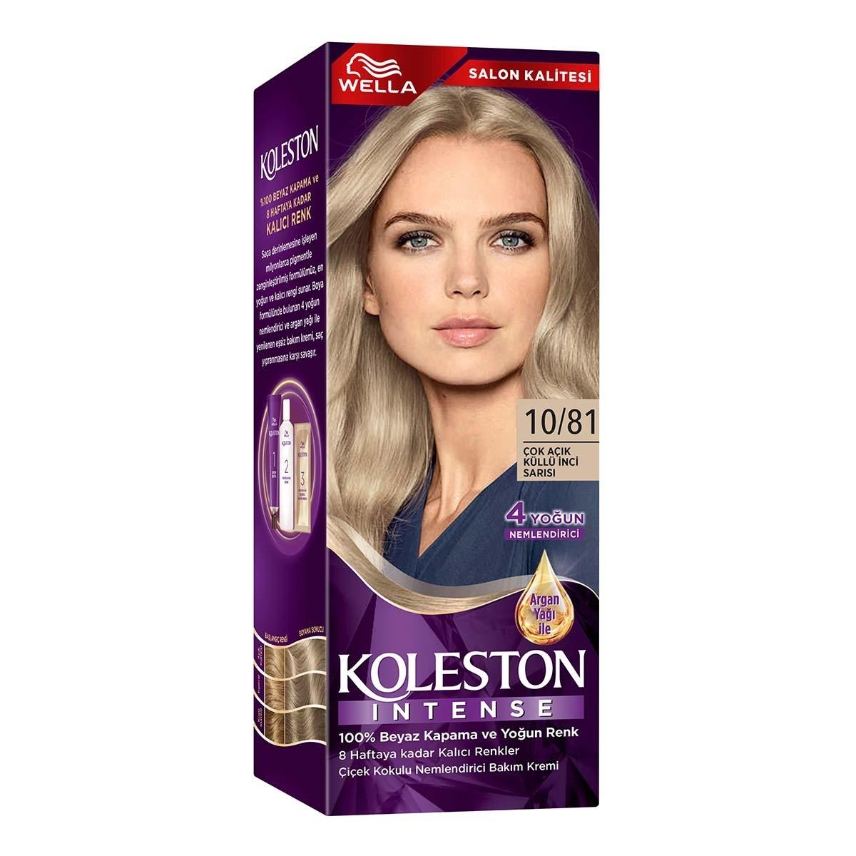 Wella Koleston Intense Ash Blonde Hair Dye: 100% Gray Coverage, Long Lasting Color, Argan Oil - Light Ash Pearl Blonde Wella Koleston Ash Blonde Hair Dye: Gray Coverage & Argan Oil hair dye, permanent hair color, gray hair coverage, argan oil hair dye, long lasting hair dye, wella koleston, ash blonde hair dye, light ash pearl blonde hair dye, hair color for gray hair, intense hair color, hair color, dye, permanent color, gray coverage, argan oil, long lasting, wella, koleston, ash blonde, light ash pearl b