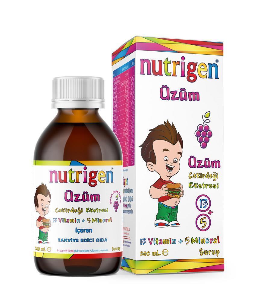 Nutrigen Grape Seed Extract Vitamin Syrup - Nutrient Rich | 6.76 fl oz - image 3