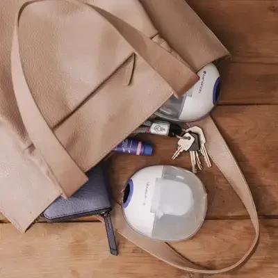 Lansinoh Wearable Double Breast Pump - Hands-Free, 4 Modes, 9 Suction Levels, LED Display Lansinoh Wearable Double Breast Pump - Comfort &amp; Convenience wearable breast pump, double breast pump, hands-free breast pump, Lansinoh breast pump, rechargeable breast pump, breast pump for working mothers, lactating mothers, breastfeeding support, baby care, new mom essentials