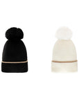 Eklips Striped Beanie Hat for Warm Styling