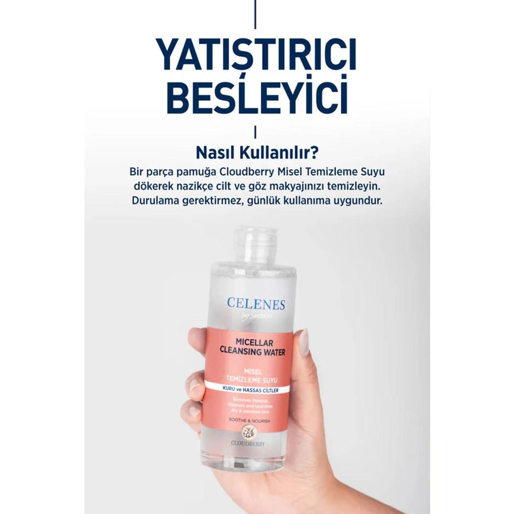 Celenes Cloudberry Micellar Cleansing Water 400 ml